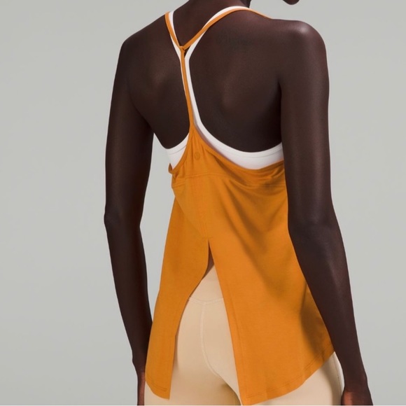 LULULEMON NWT Modal-Silk Yoga Tank Top Size: 12 - Picture 3 of 10